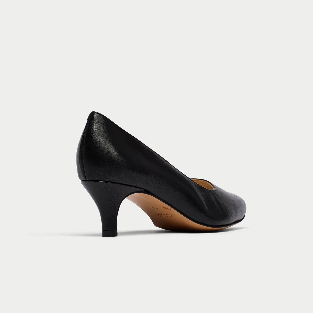 Ava - Black Leather Courts (image 5)