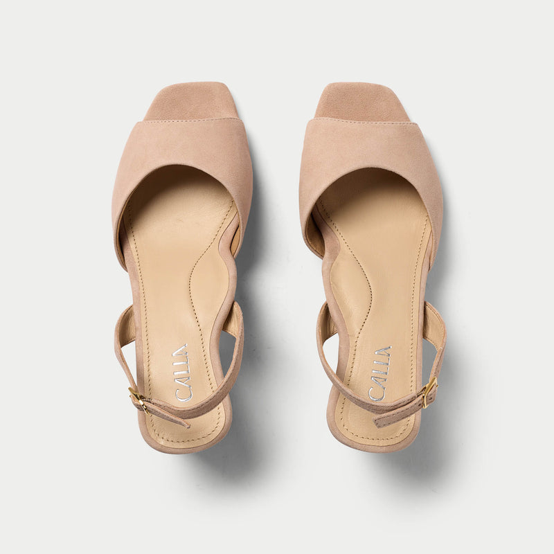 Felicity - Neutral Suede
