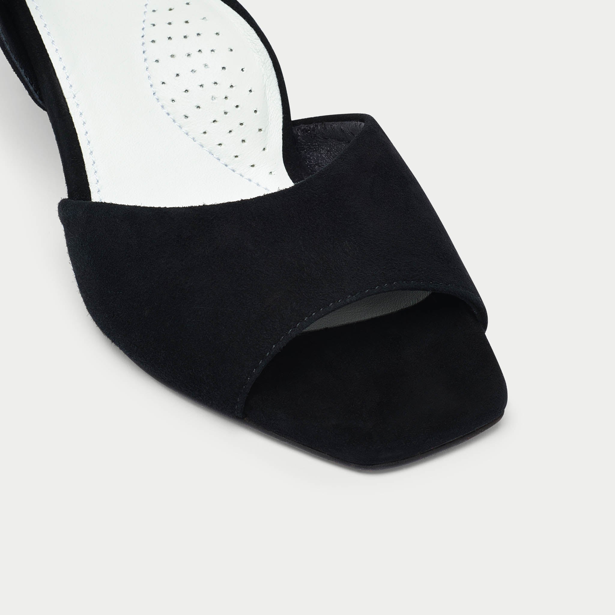 Glenda - Black Suede