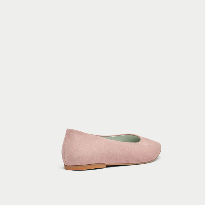 Isabella - Neutral Pink Suede