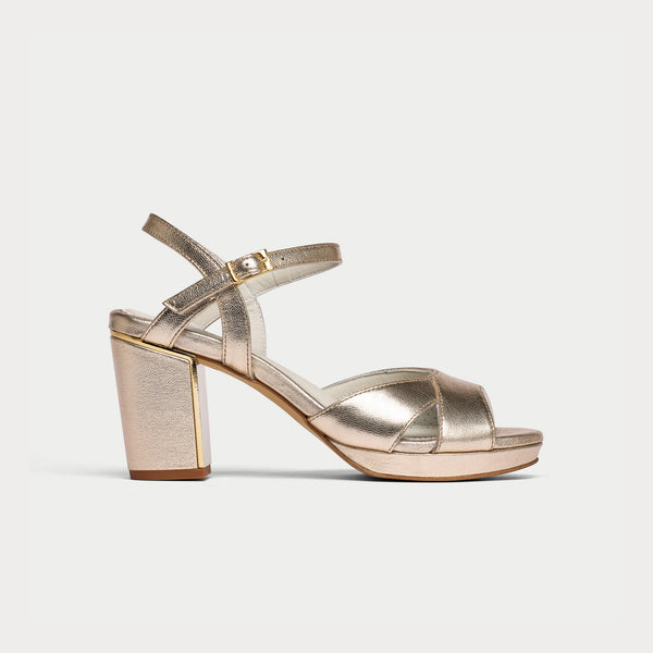 katerina champagne heels for bunions