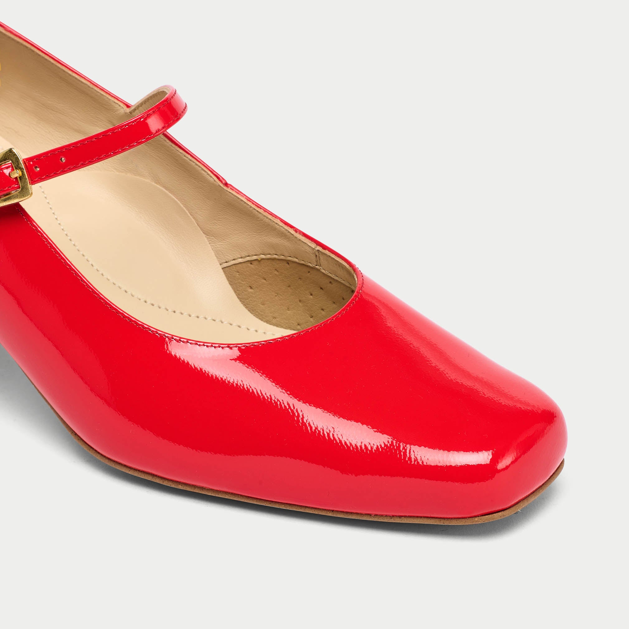 Mary Jane - Poppy Patent Leather