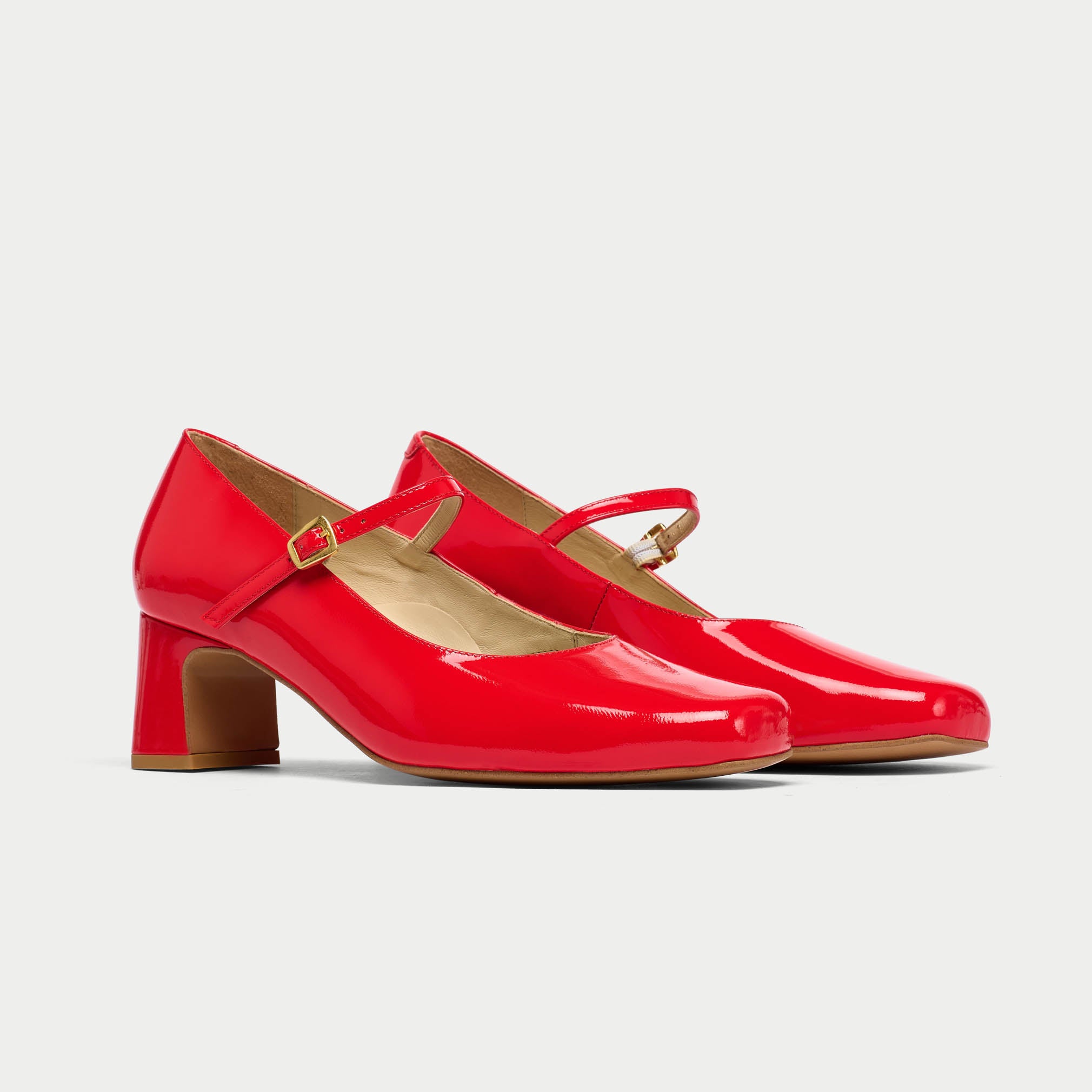 Mary Jane - Poppy Patent Leather