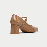 Mary Jane - Toffee Patent Leather