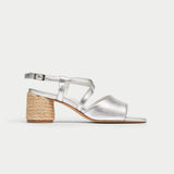 Sandy - Silver Leather