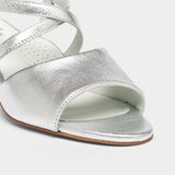 Sandy - Silver Leather