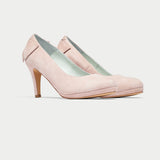 Sophia - Pale Pink Suede