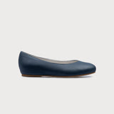 Charlotte Wide Fit - Blue Leather