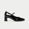 Mary Jane black patent heels for bunions